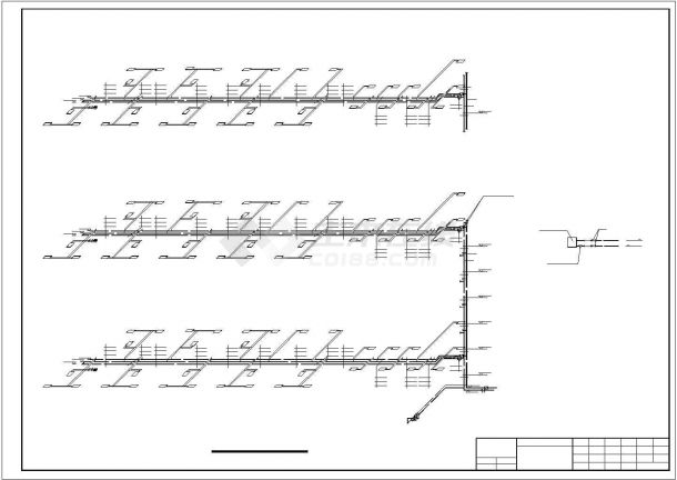 某工业园1#楼空调系统设计施工图纸-图二