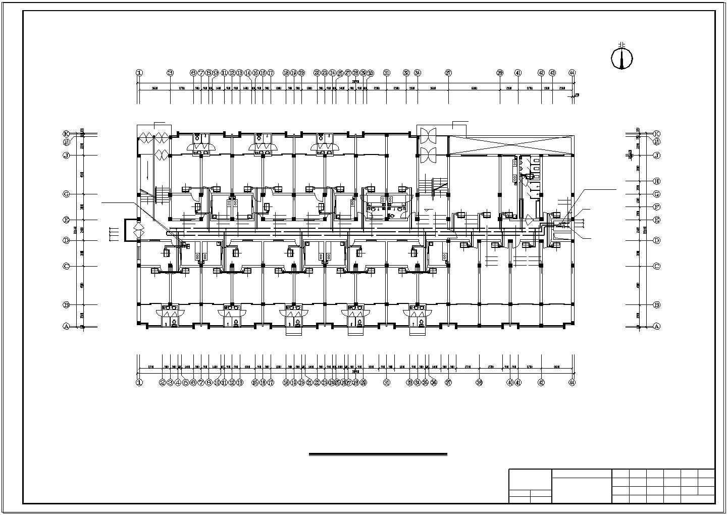 某工业园1#楼空调系统设计施工图纸