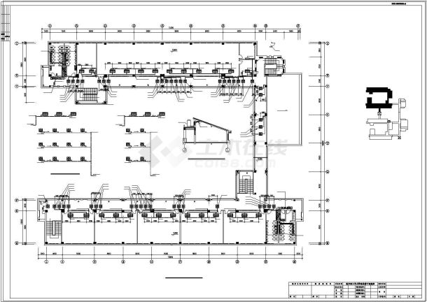 某地四层全套教学楼暖通系统设计图-图二