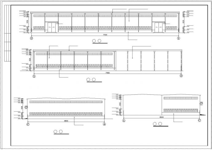 某工厂跨度二十四米厂房结构规划参考图_图1