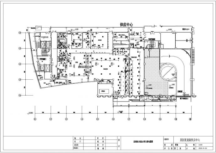 某医院消毒供应中心净化空调设计图纸_图1