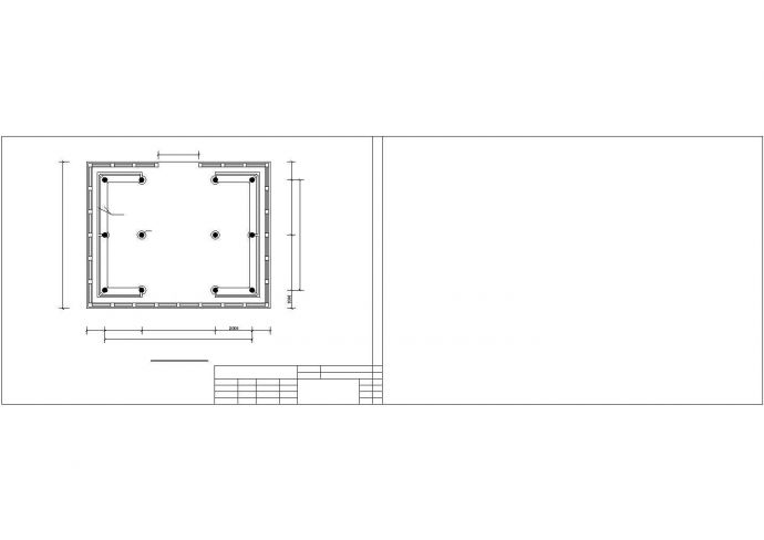 比较经典的水榭建筑施工图_图1