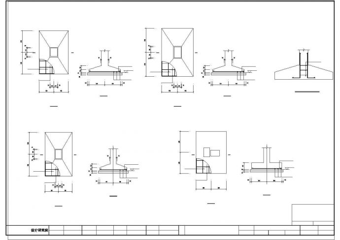 某排架结构单层带行车厂房结构图纸_图1