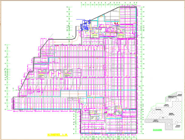 莆田市某住宅区地下室给排水施工图-图二