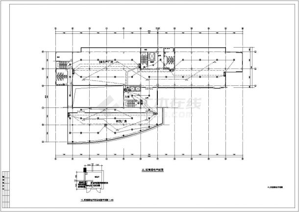 某地工业厂房详细电气设计图（全集）-图二