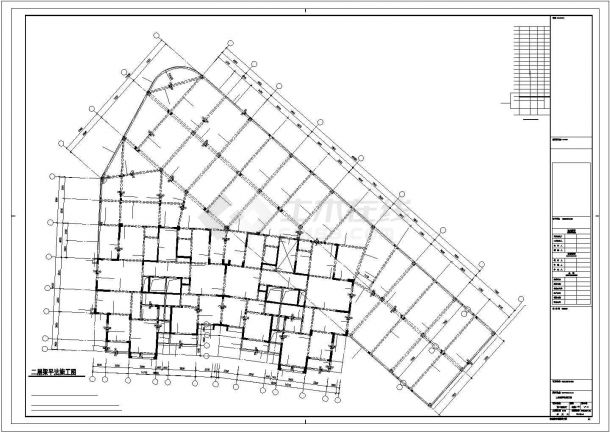 [浙江]18层剪力墙结构住宅楼地上部分结构施工图-图二