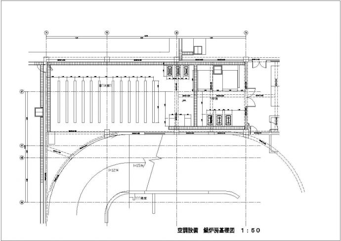 【甘肃】某工程锅炉房设计施工图纸_图1