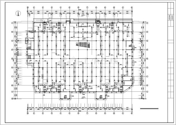 【浙江】某广场综合楼空调系统设计图纸-图一