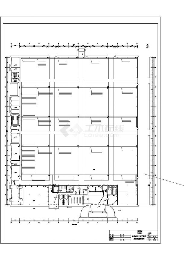 某大型厂房工程电气施工图(全集)-图一