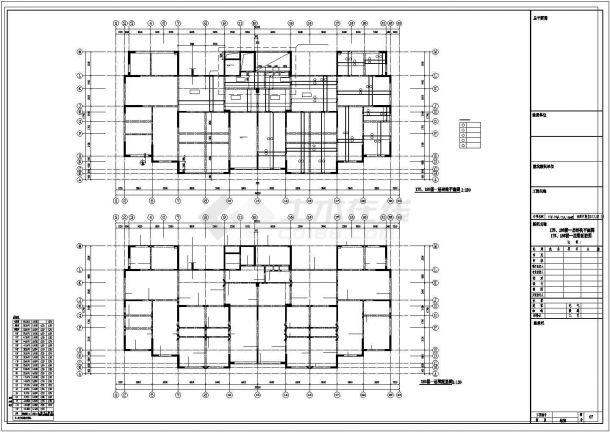 [江苏]地上18层框架剪力墙结构住宅楼结构施工图-图二