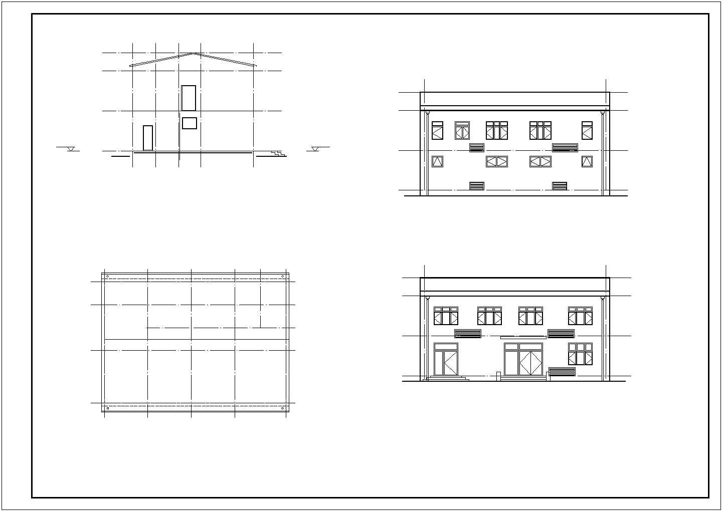 二层农村自建小楼建筑设计图