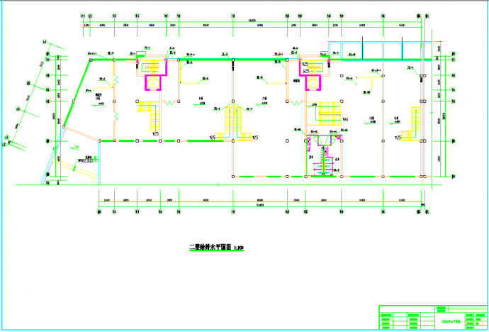 某地十一层公寓楼给排水设计施工图_图1