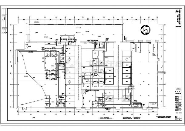 某市日产4s店电气图纸CAD详图-图二