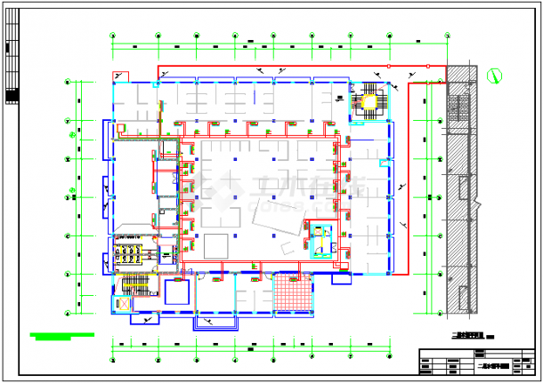某项目综合楼中央空调工程图（含工艺图）-图一