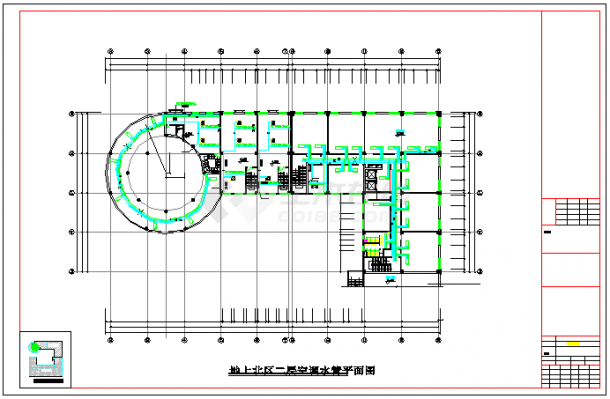 【浙江】某大厦中央空调设计施工图纸-图二