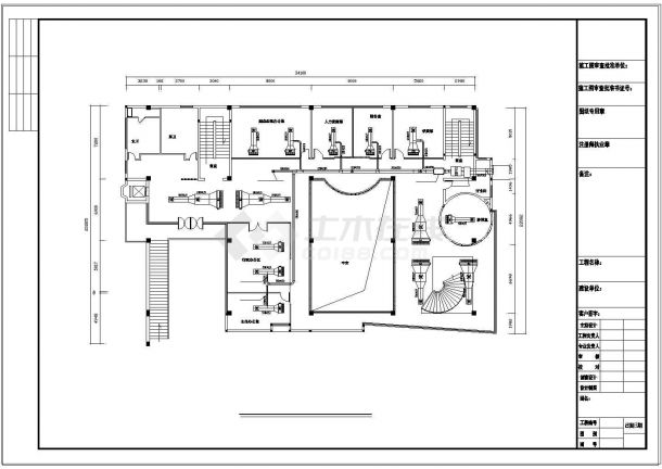 【江苏】某办公楼空调设计施工图纸-图一