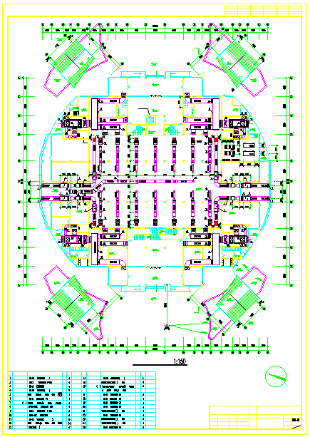 【山西】某市体育馆空调平面设计图纸-图二