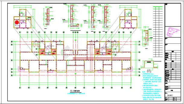 【浙江】18层剪力墙结构住宅结构施工图纸-图二