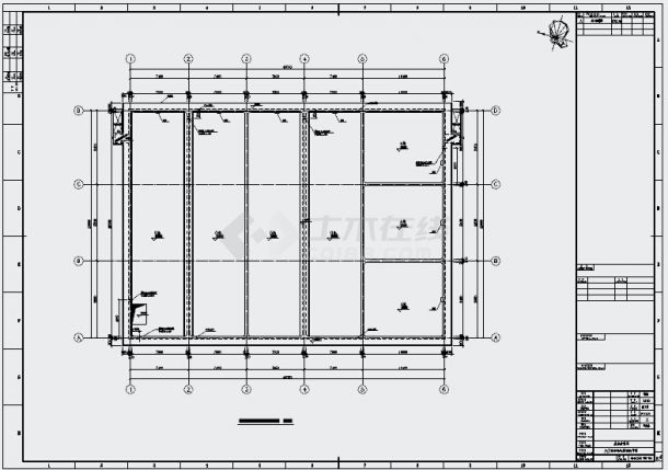 废水处理站AO组合池结构设计施工图-图二