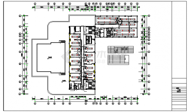某办公楼VRV变频空调设计施工图纸-图一
