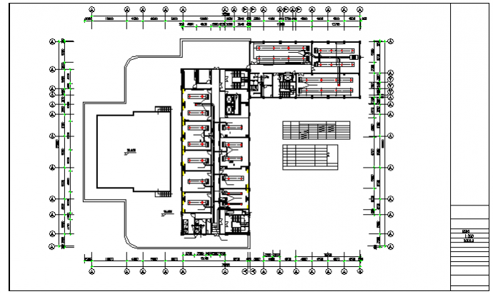 某办公楼VRV变频空调设计施工图纸_图1