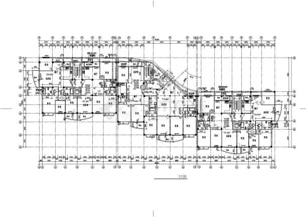 【惠州市】高层住宅楼建筑设计施工图纸-图一