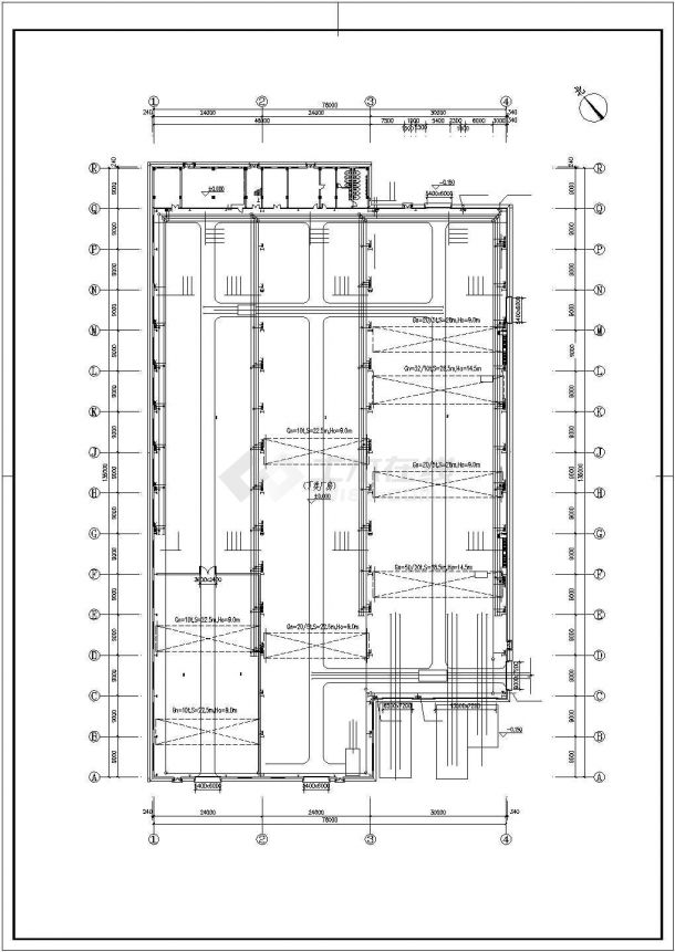 [云南]多层冷作厂房暖通热动系统设计施工图-图二