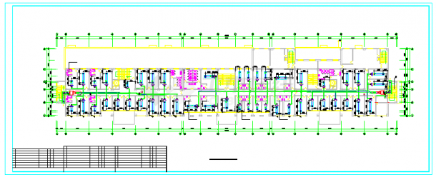 【内蒙古】某七层综合楼的空调图纸-图二