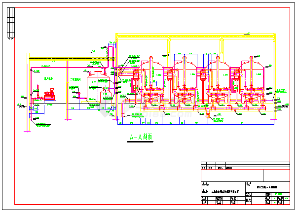 综合工房工业废水深度处理再利用工程图纸-图二