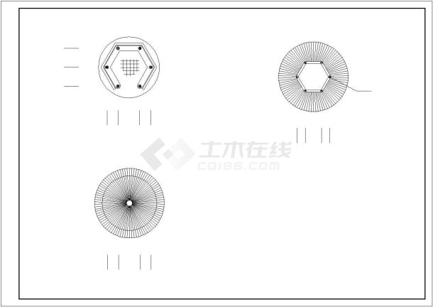 重檐圆亭纯木结构榕荫亭设计图-图一