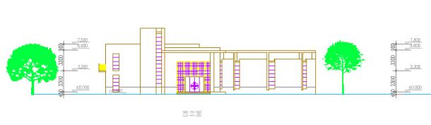 【江南】小区幼儿园建筑规划设计图-图二