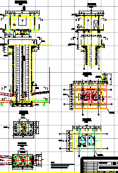 水库除险加固工程输水隧洞竖井及闸门结构施工图-图二