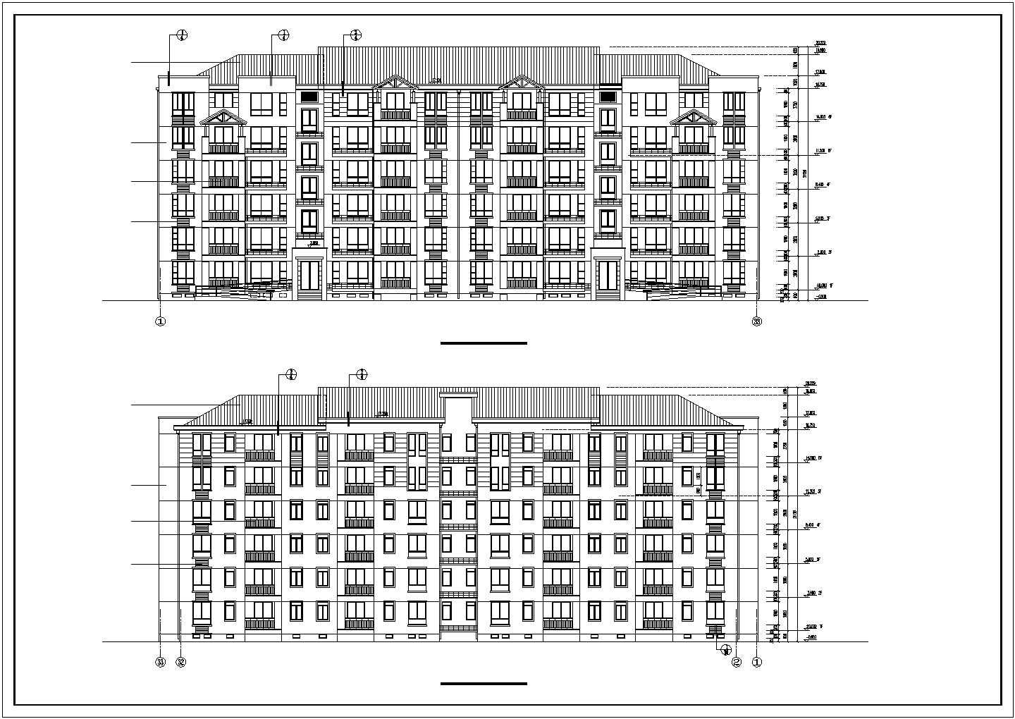 某住房小区门窗建筑详图