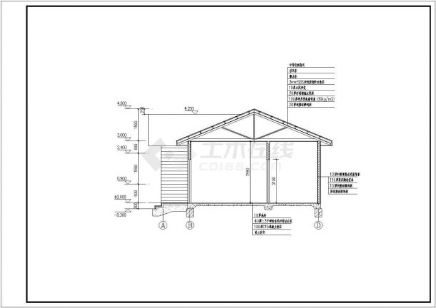 【巴西】轻钢结构装配式房屋建筑、结构施工图-图二