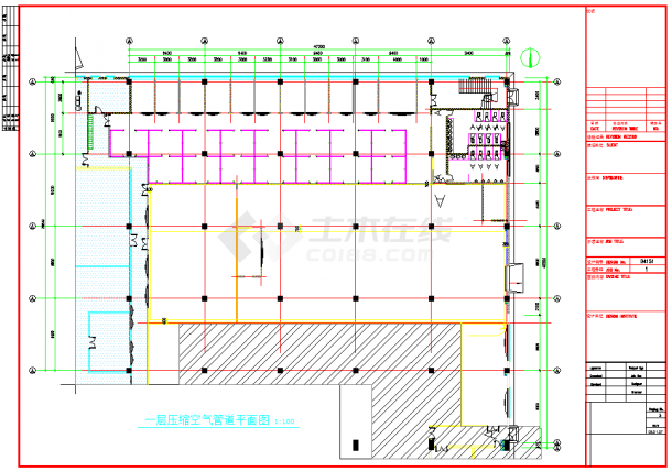 厂房内部加建改造恒温恒湿中央空调图-图一