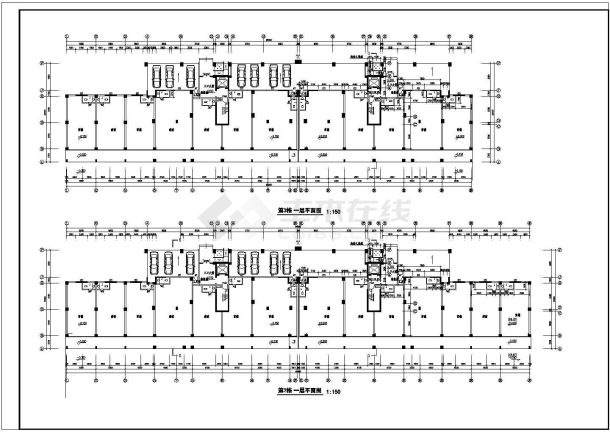 阳光紫薇园住宅建筑布置参考详情图-图一