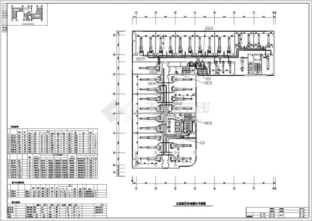 商业广场及活动中心空调通风防排烟系统设计施工图（地源热泵系统）-图二