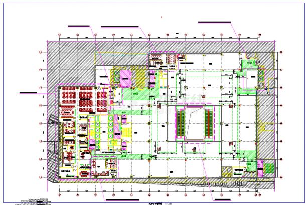 知名设计院现代风格商场百货空间室内CAD施工图（精品 ！）-图一