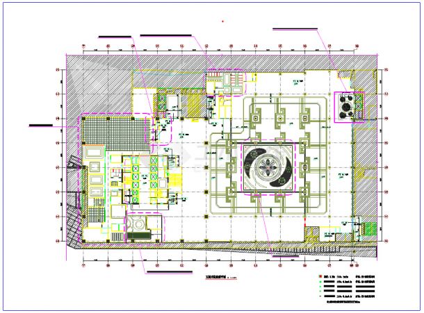 知名设计院现代风格商场百货空间室内CAD施工图（精品 ！）-图二