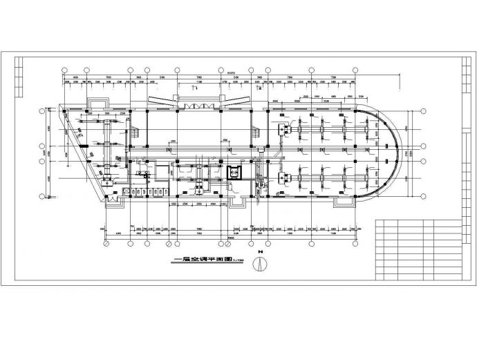 【山西】某办公楼空调系统设计图纸_图1