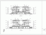 异形柱框架别墅建筑施工图和结构施工图，超详细图片1
