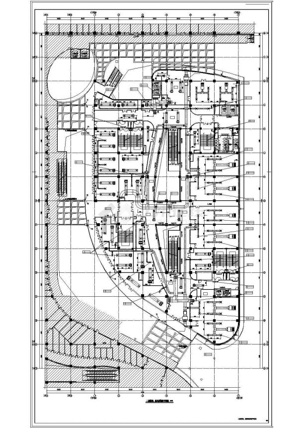 [江苏]商业国际广场通风空调及防排烟系统设计施工图-图一