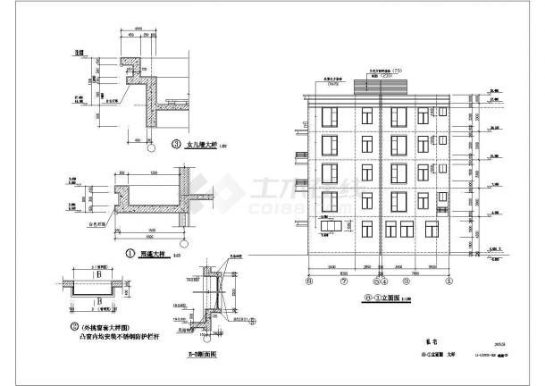 某私宅建筑电气施工设计CAD详细图纸-图一