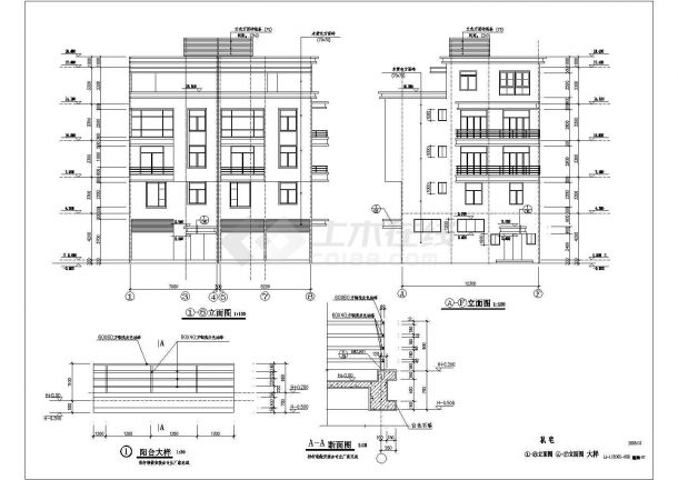 某私宅建筑电气施工设计CAD详细图纸-图二