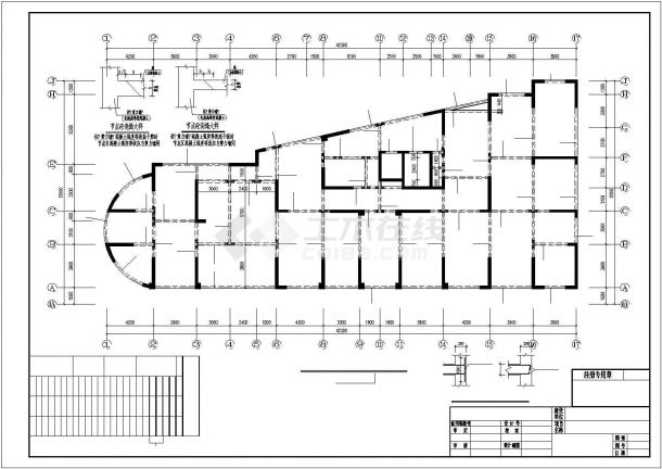 1+18层剪力墙住宅结构施工图-图一