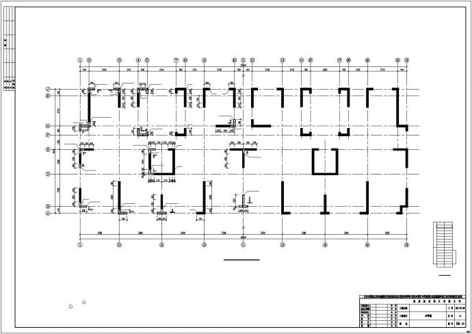 七度区11层剪力墙结构住宅结构施工图_图1