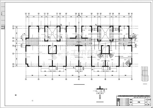 七度区11层剪力墙结构住宅结构施工图-图二