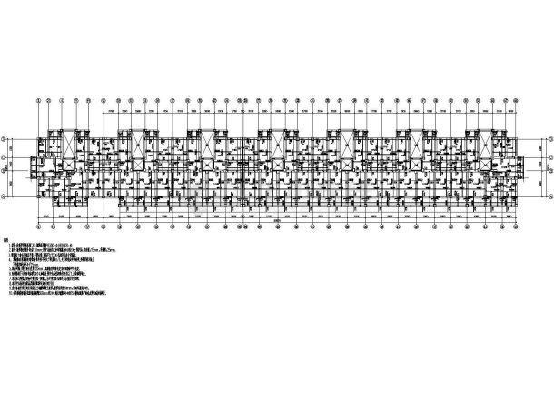 某住宅楼一托六层底框架抗震墙结构施工方案-图二