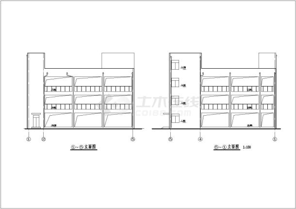 合成车间建筑全套剖面CAD参考图-图一