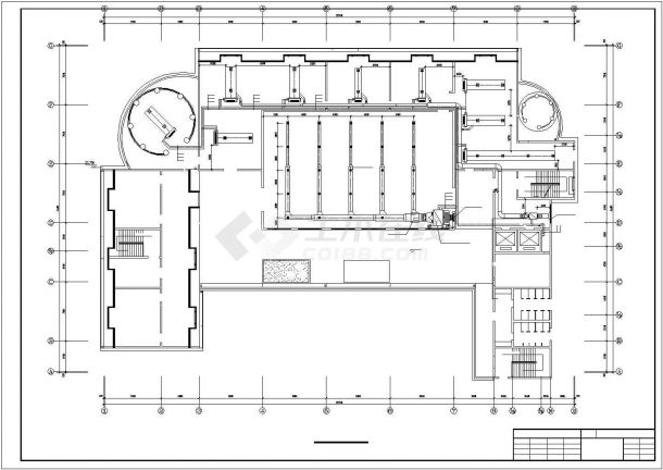 某九层楼电力大厦空调设计施工图纸-图二